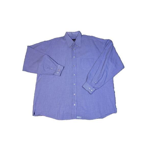 Ted Baker Long Sleeve Button Down Dress Shirt Size Five Purple Check - Picture 2 of 9